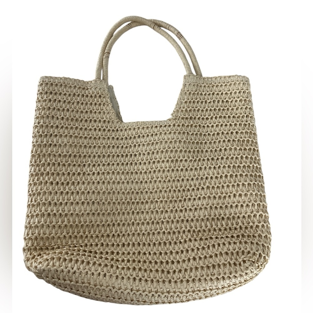 Straw Womens tote bag